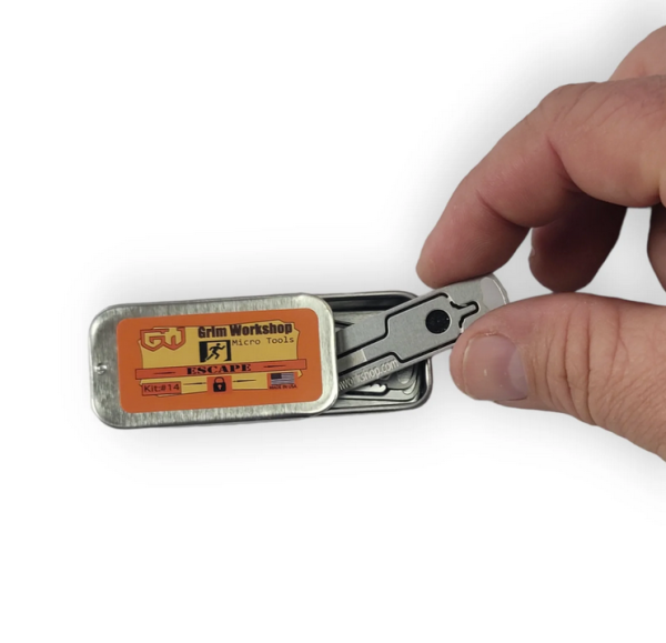 GRIM WORKSHOP®: Micro Escape and Evasion Kit EDC Escape and Evasion Tools